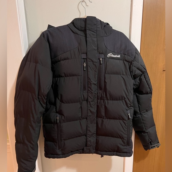 Cloudveil Black Down Puffer Jacket - Picture 2 of 10